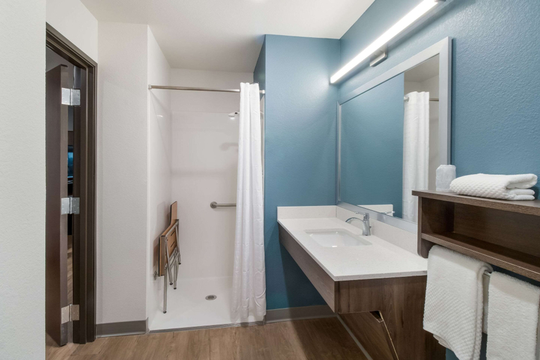 Bathroom 4, Woodspring Suites Mesa Chandler, Maricopa
