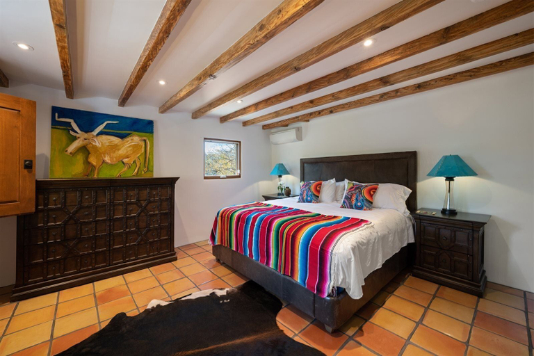 Bedroom 3, Dancing Hare - Colorful and Inviting Tesuque Home Right Next to Bishop`s Lodge, Santa Fe