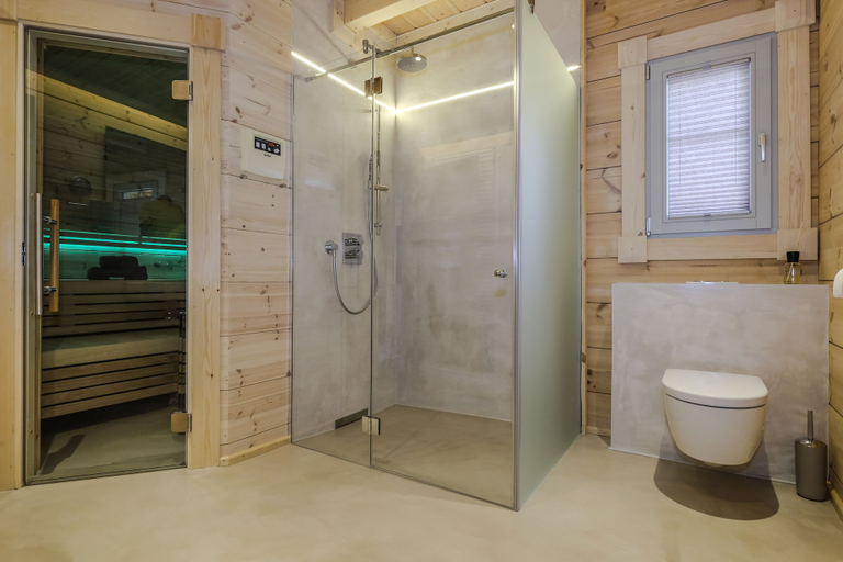 Bathroom 3, Bergwaldlodge Einklang, Harz