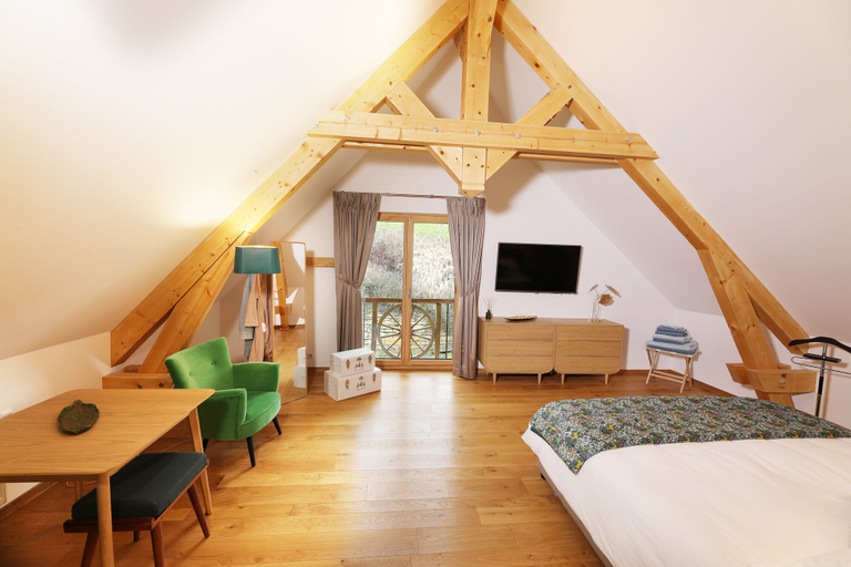 Bedroom 4, Maison d'hôtes & Spa La Scierie, Jura
