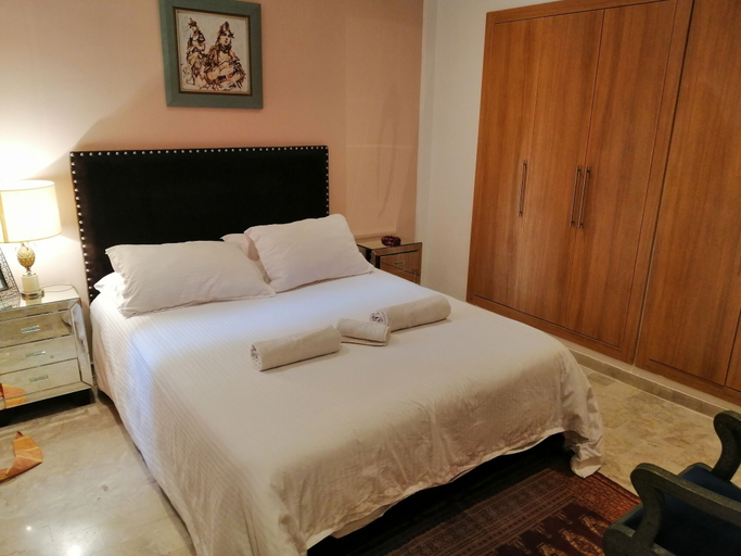 Bedroom 3, Superbe appartement avec Piscine, Soukra