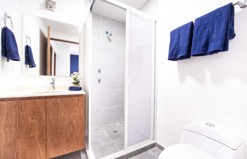 Bathroom, Amazing 2BDRM Apartment in Xola Narvarte, CDMX, Mexico City