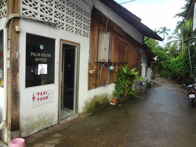Exterior & Views 2, Palm House white building, Muang Mae Hong Son