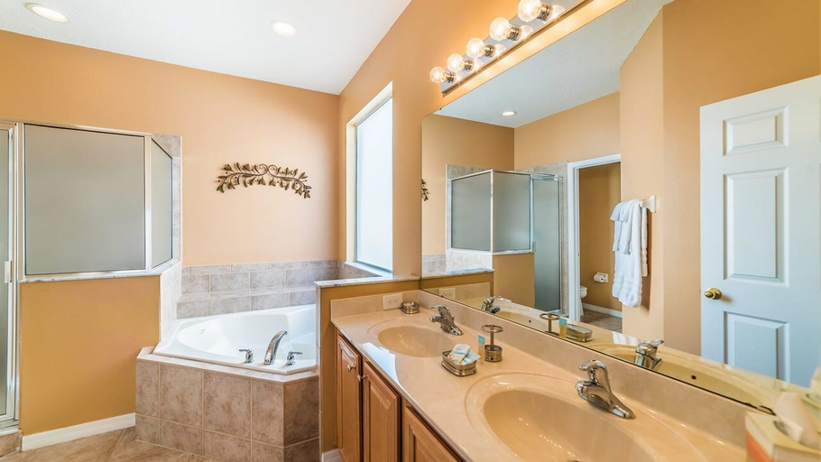 Bathroom, Grhsec8402 - Emerald Island Resort - 6 Bed 6 Baths House, Osceola