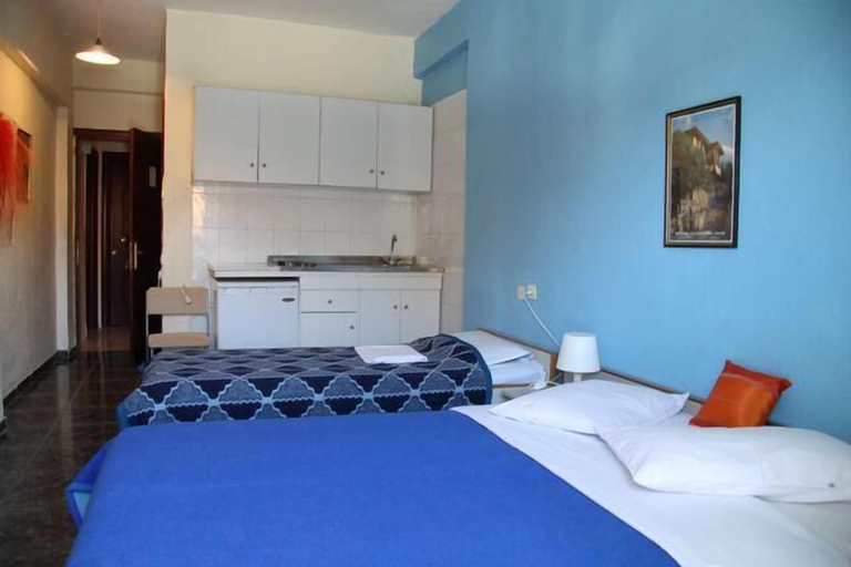 Bedroom 2, Hotel Dias Apartments, Central Macedonia