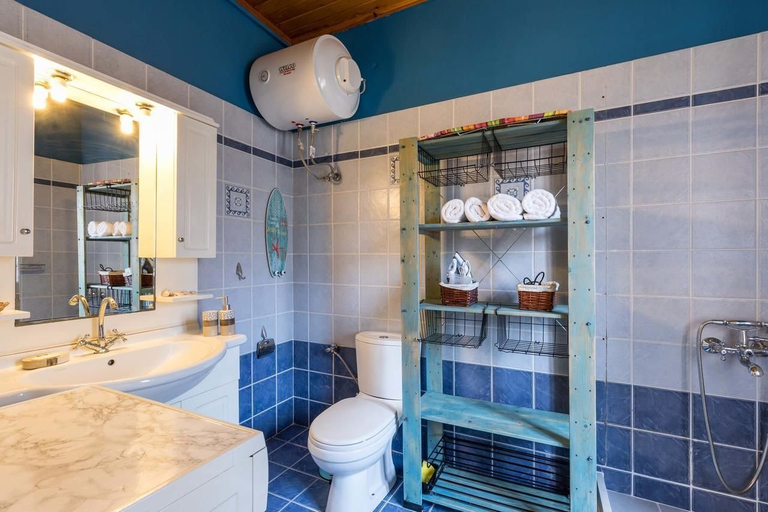 Bathroom, St Spyridon Cosy Apartment By Konnect, Ionian Islands