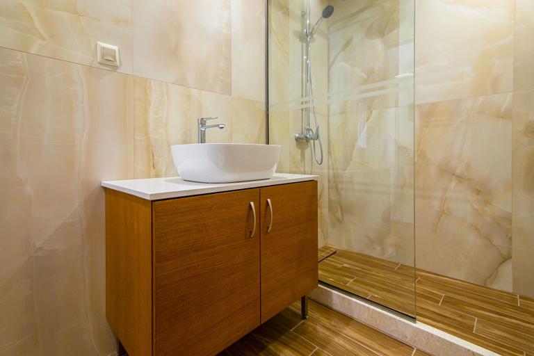 Bathroom 3, Amara Suites and Studios, Crete