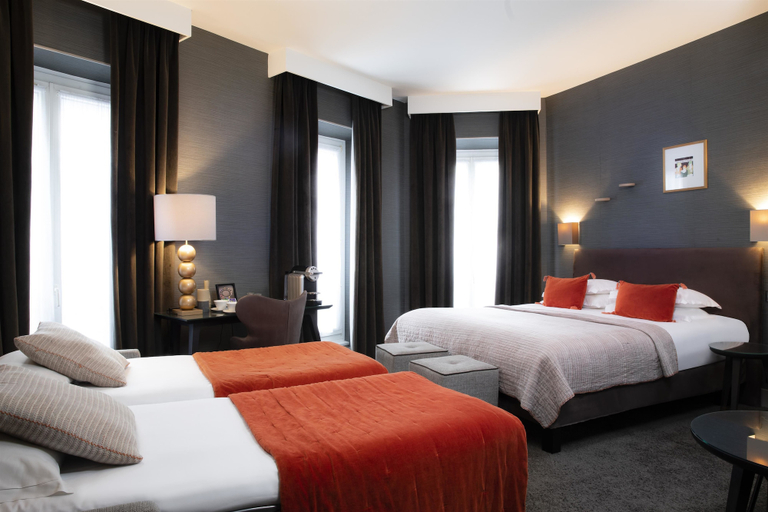 Bedroom 3, Hôtel Plaza Etoile, Paris