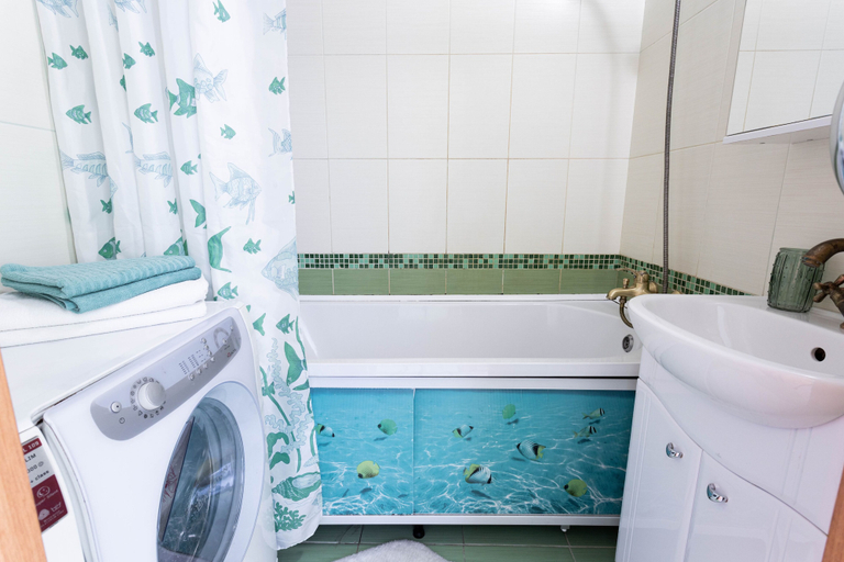 Bathroom 3, Apartments Vesta at Ilyushin str., Sankt-Peterburg gorsovet