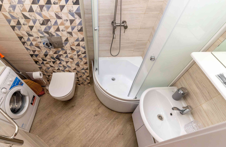 Bathroom 3, More Apartments na Stanislavskogo 17a, Sochi gorsovet