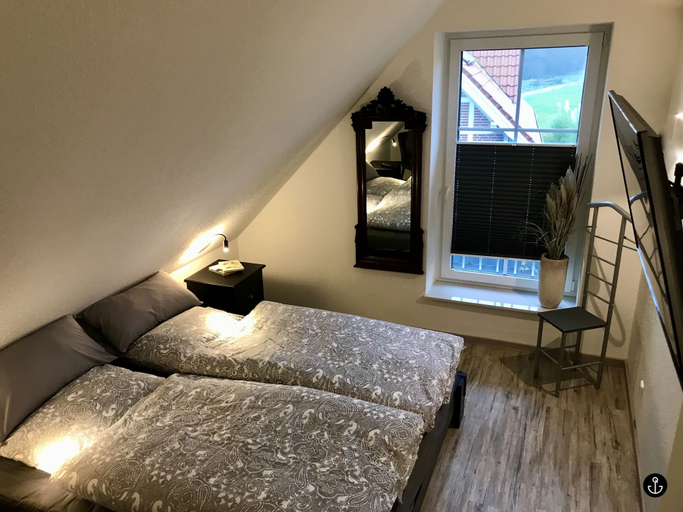 Bedroom 3, Ferienhaus am Angerplatz, Cuxhaven