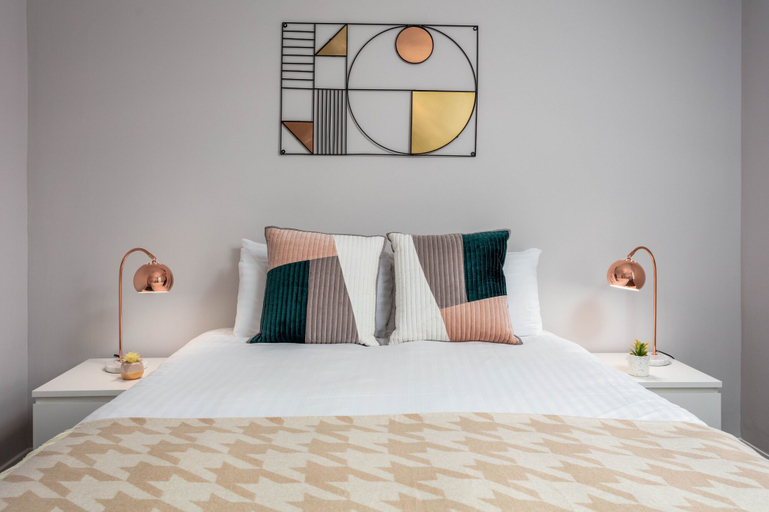 Bedroom 3, Seafield House - Donnini Apartments, South Ayrshire