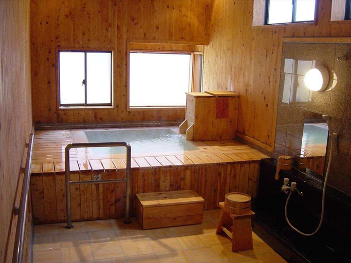 Bathroom 4, Manzaonsen Nisshinkan, Tsumagoi