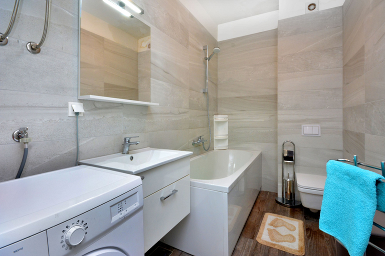 Bathroom, Luxury Apartment Mio, Podstrana
