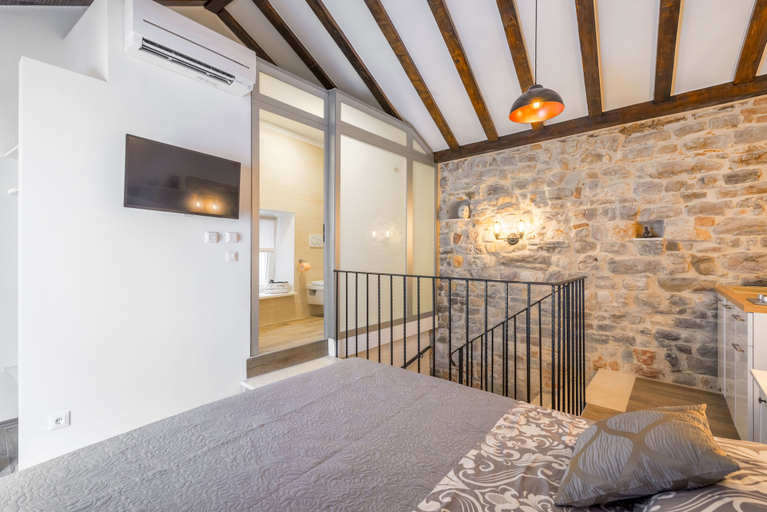 Bedroom 2, Apartments & Rooms Dujam, Split
