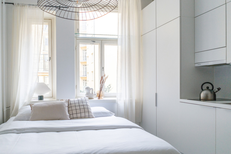 Bedroom 5, Central studio with spacious bathroom, Uusimaa
