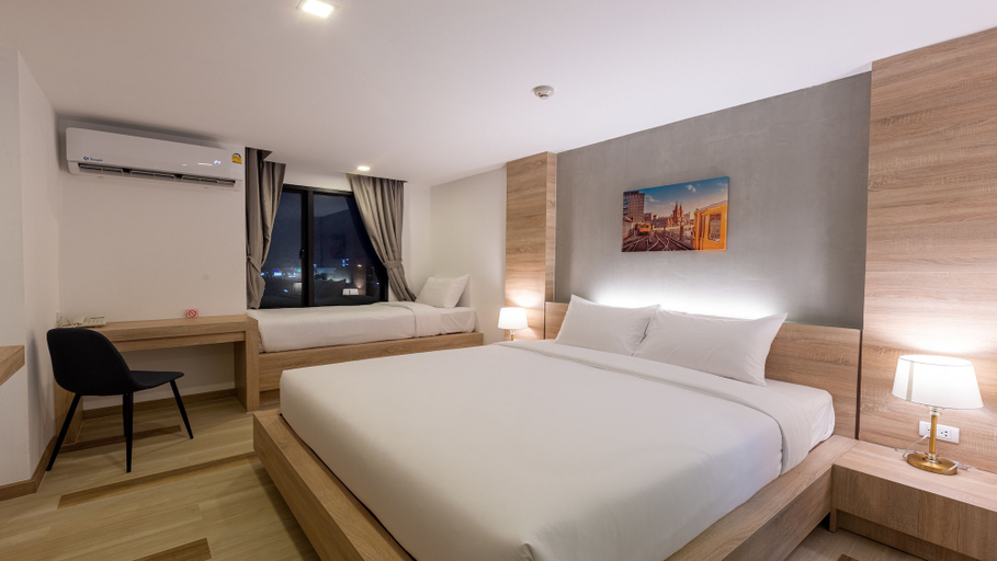 Bedroom 3, B2 Rayong Boutique and Budget Hotel, Muang Rayong