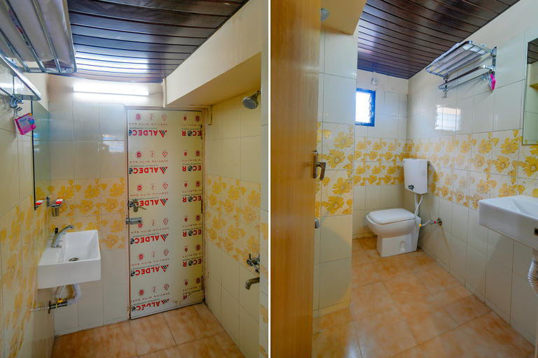 Bathroom 4, FabHotel Pishori - Vijay Nagar, Indore