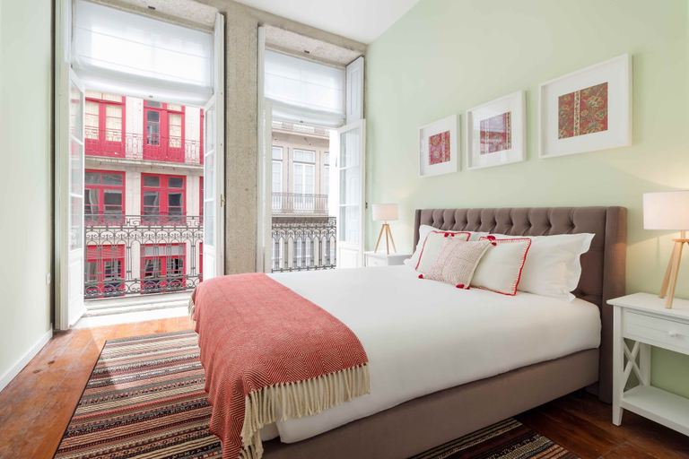 Bedroom 2, Nada03 · Faisama Historical 3 Design · Balcony · AC, Porto