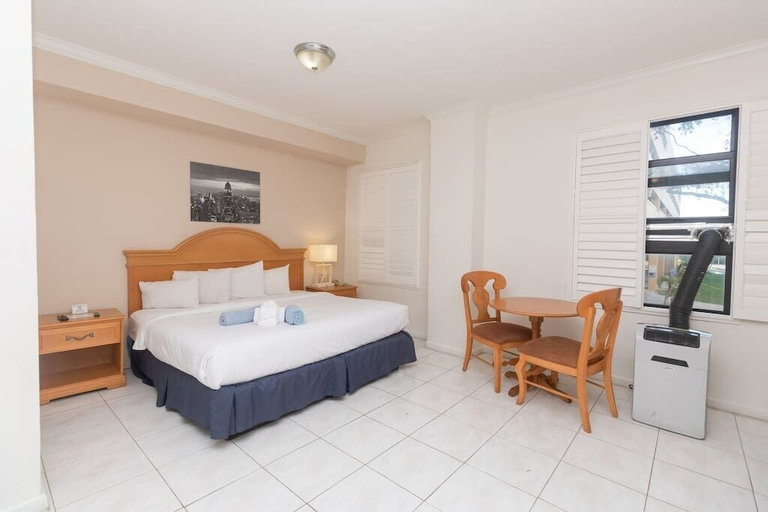 Bedroom 3, 218 Studio Apt Hollywood Beach, Broward