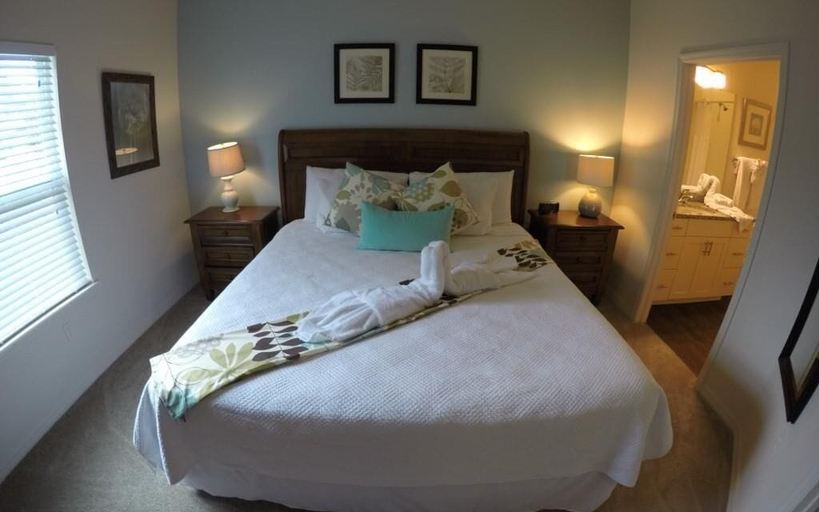 Bedroom 3, Lucaya 4 Bedrooms 4 Baths Townhome, Spacious Living Room, Osceola