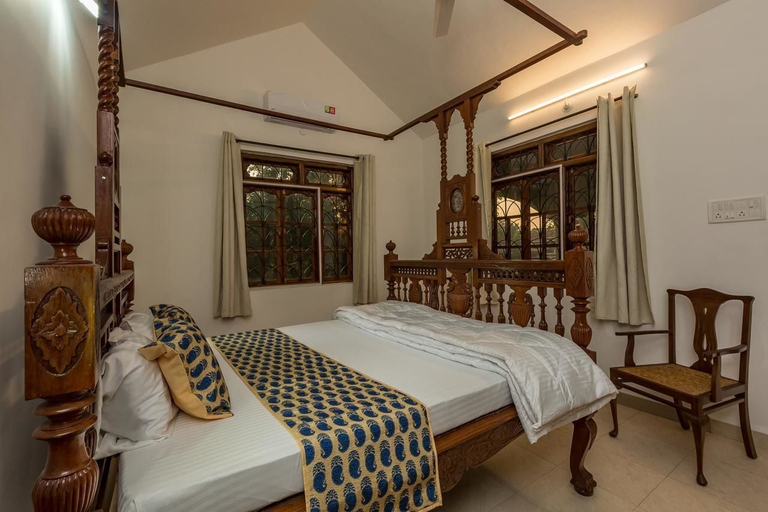 Bedroom 4, SaffronStays Belvedere, South Goa