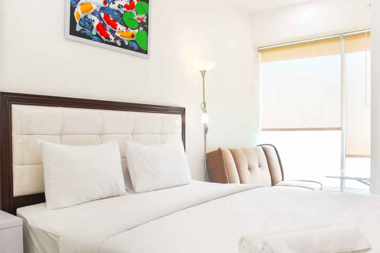 Bedroom 1, Pleasurable Studio Grand Kamala Lagoon Apartment Near Mall, Bekasi