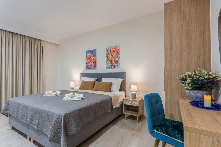 Bedroom 3, Gallery Art Villa, Crete