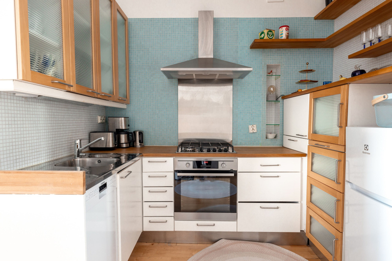 Private kitchen 4, 2ndhomes Cozy 1BR Apartment with a View, Uusimaa
