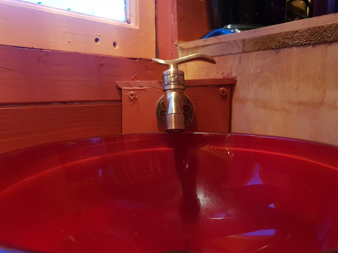 Bathroom, La maison du bonheur - les roulottes - Campsite, Dordogne