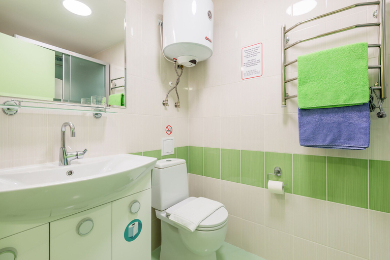 Bathroom 2, Mini-Hotel Tuman, Sankt-Peterburg gorsovet