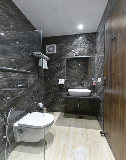 Bathroom 3, Avalon Palms Agra, Agra
