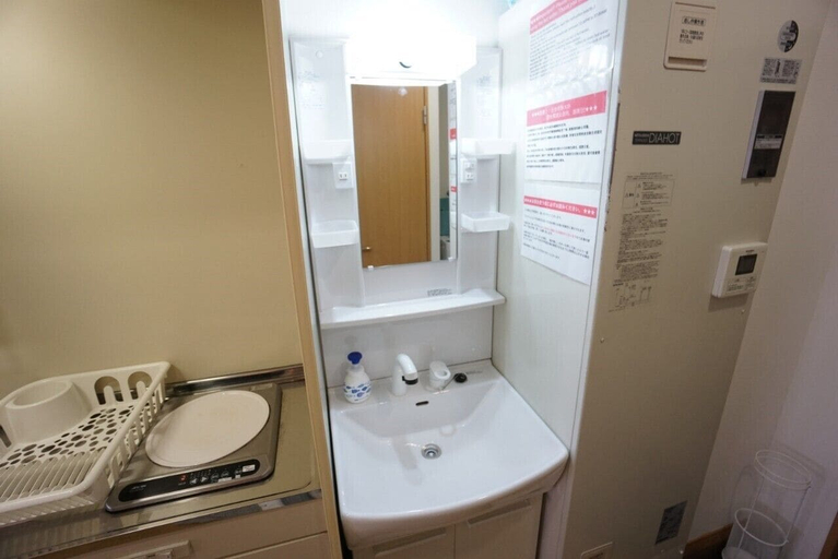 Bathroom 2, Apartment VR Hakuyu Motomachi Namba, Osaka