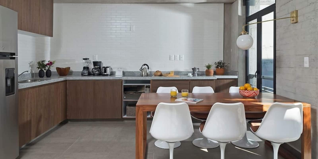 Private kitchen, Perfect Modernation Apartment by Mr.W, Mexico City
