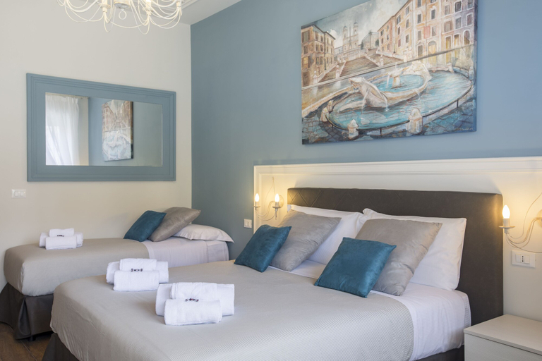 Bedroom 3, Trastevere Gallery Suites, Rome