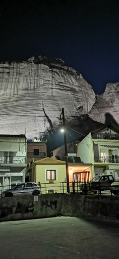 Front of property - evening/night, Mary's mansion archontiko meteora, Thessaly