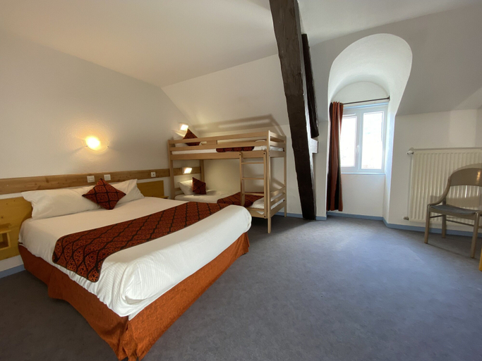 Bedroom 4, Hotel de la Gare, Hautes-Alpes