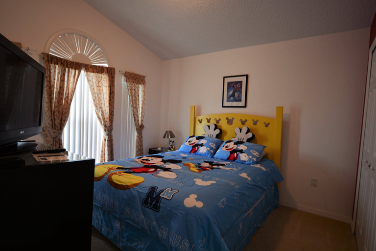 Bedroom 3, 4726 4-bedroom Pool Home,cumbrian Lakes Kissimmee, Osceola