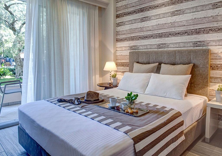 Bedroom 3, Luxury Villa Fotini, East Macedonia and Thrace