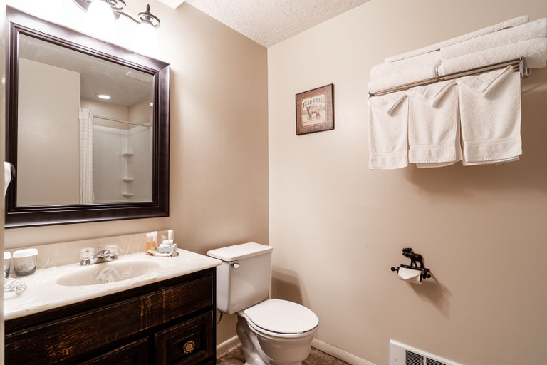 Bathroom 3, Huckleberry House, Gallatin