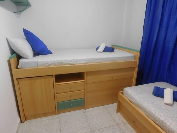 Bedroom 3, Dúplex en primera Línea de playa, Alicante