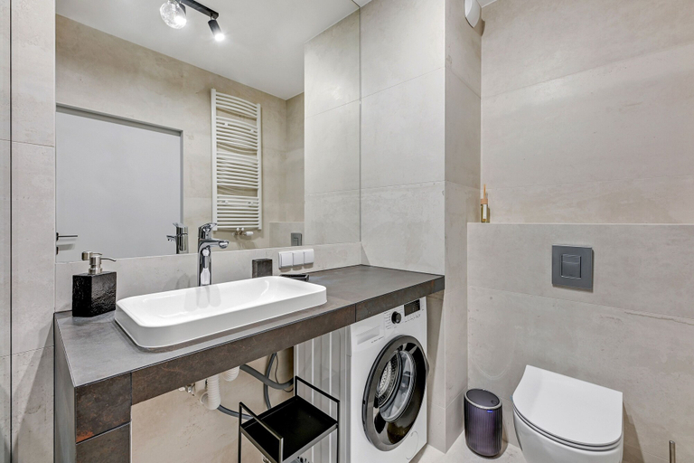 Bathroom, Grand Apartments - Chlebova Deluxe, Gdańsk City
