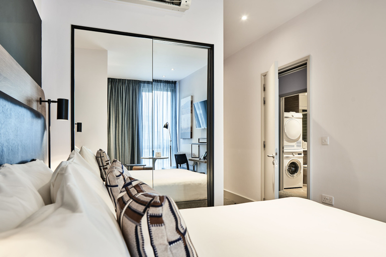 Bedroom 3, Citadines City Centre Liverpool, Sefton