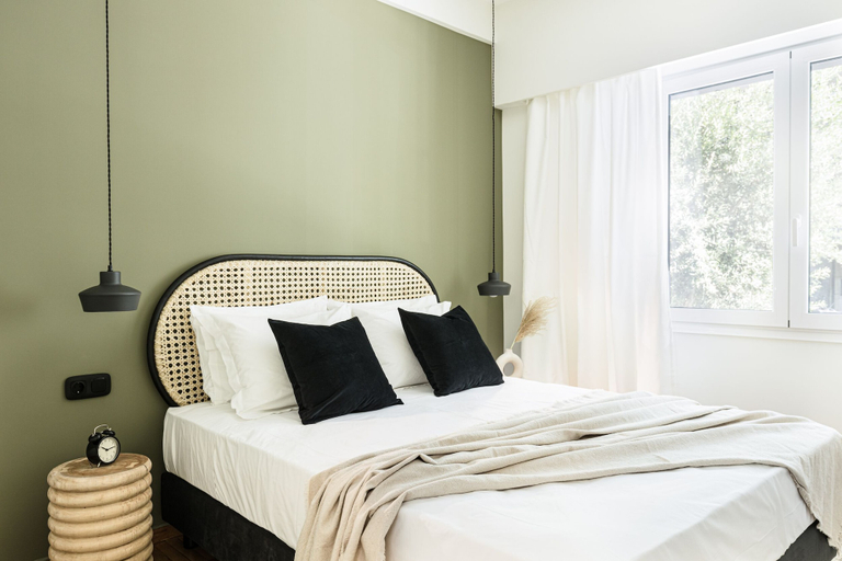 Bedroom 2, Serene 1 BR Apartment in Koukaki, Attica