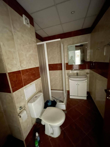 Bathroom, Seaside Studio Apartment in Ravda, Nesebar