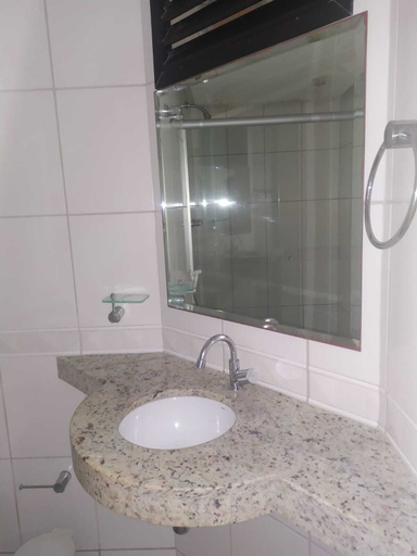 Bathroom, Silva Hospedagem - Flat Biarrtiz, São Luis