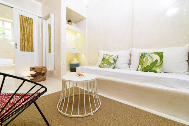Bedroom 2, Mykonos 52m² Luxury Apartment Sea side Ornos, South Aegean