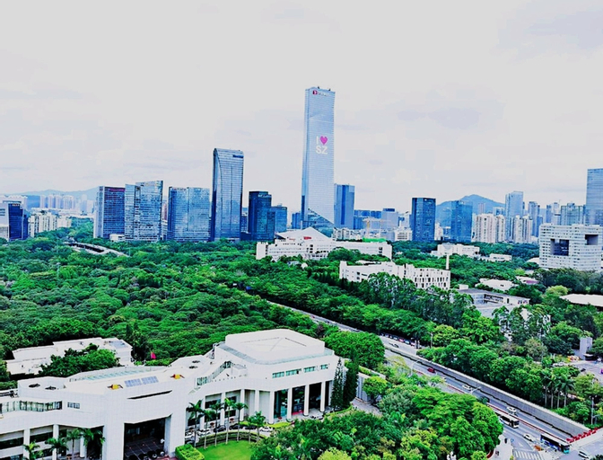 Exterior & Views 5, Avatar Young Lion Large Queen Bed & High Rise View, Shenzhen