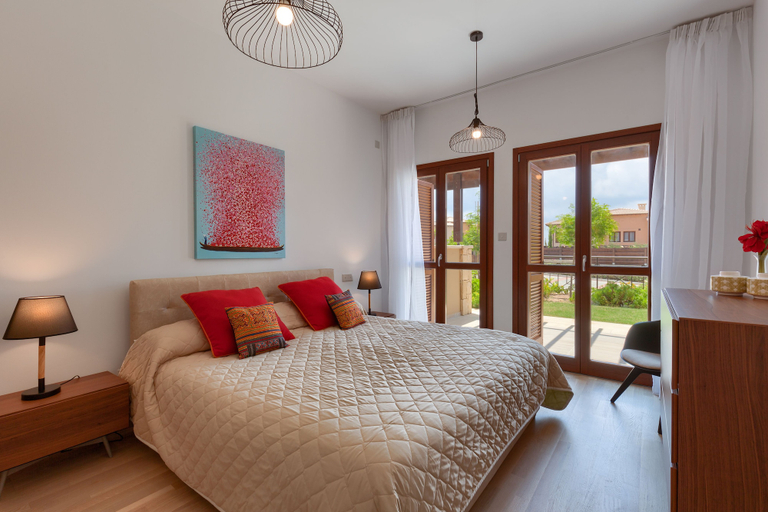 Bedroom 2, Aphrodite Hills Rentals – Premium Serviced Apartments