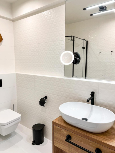 Bathroom, Apartament Morski Widok, Kamień